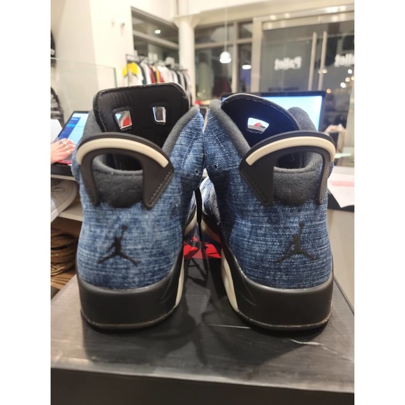 Jordan 6 Denim size 10.5 - Picture 5 of 11